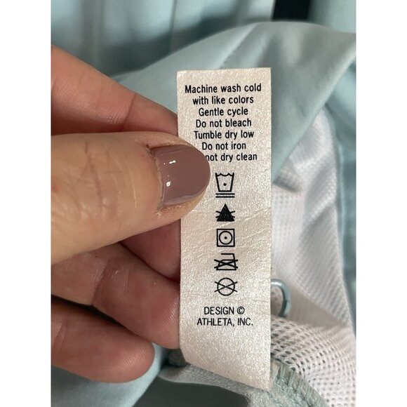 Athleta Run With It Printed Jacket Women's Sz L Full Zip Gym Yoga Running - Picture 6 of 7